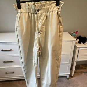 Zara leather pants